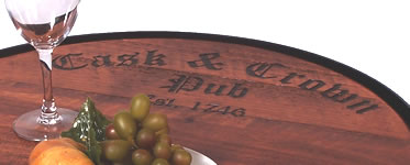 cask and crown tray